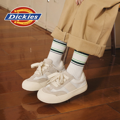Dickies2025新款儿童防滑小白鞋