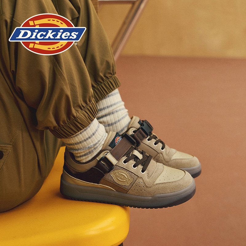 Dickies儿童板鞋秋新款时尚舒适男女大童防滑透气低帮运动休闲鞋,童鞋/婴儿鞋/亲子鞋,板鞋,淘宝优惠券,粉丝福利购,淘宝优惠卷