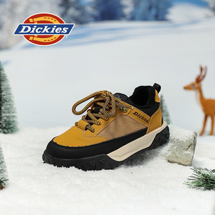 男童女童加绒保暖耐磨休闲鞋 Dickies童鞋 新款 2025冬季 儿童运动鞋
