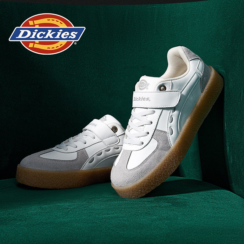 Dickies儿童板鞋2025秋季新款男女童休闲鞋防滑软底魔术贴德训鞋,童鞋/婴儿鞋/亲子鞋,板鞋,淘宝优惠券,粉丝福利购,淘宝优惠卷