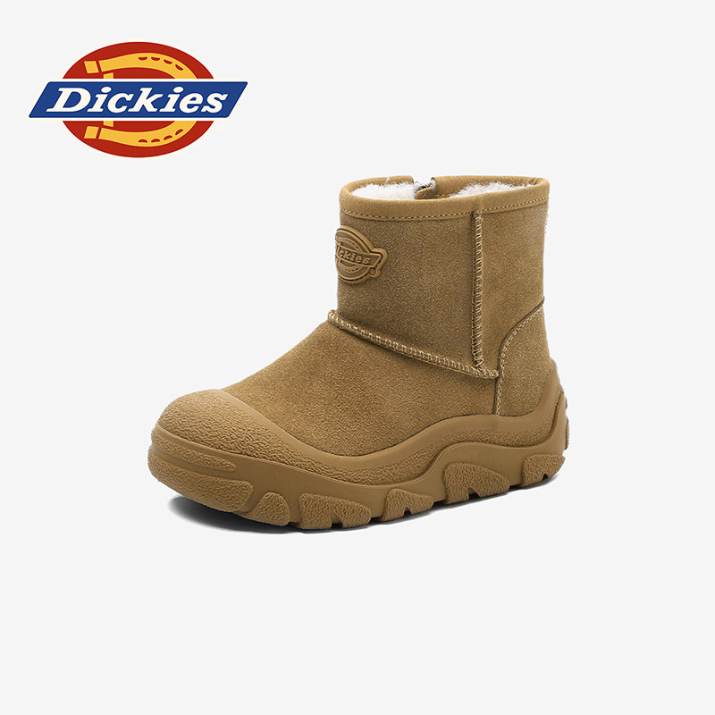Dickies童鞋女童雪地靴2025冬季新款加绒加厚儿童棉鞋大童宝宝靴,童鞋/婴儿鞋/亲子鞋,雪地靴,淘宝优惠券,粉丝福利购,淘宝优惠卷