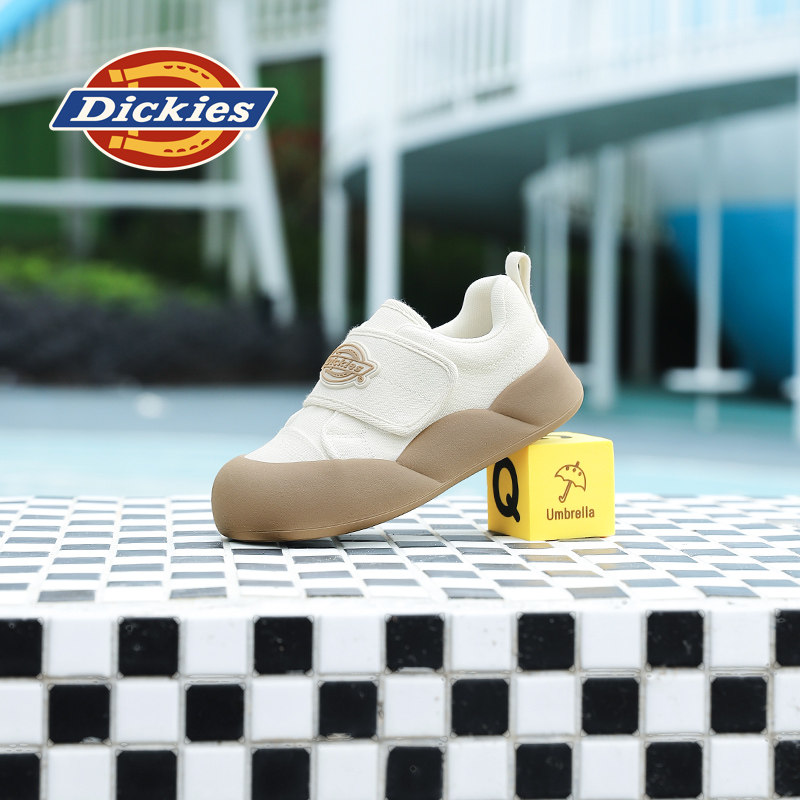 Dickies 云朵鞋2025新款儿童板鞋百搭泡芙男女童小白鞋大童面包鞋,童鞋/婴儿鞋/亲子鞋,板鞋,淘宝优惠券,粉丝福利购,淘宝优惠卷