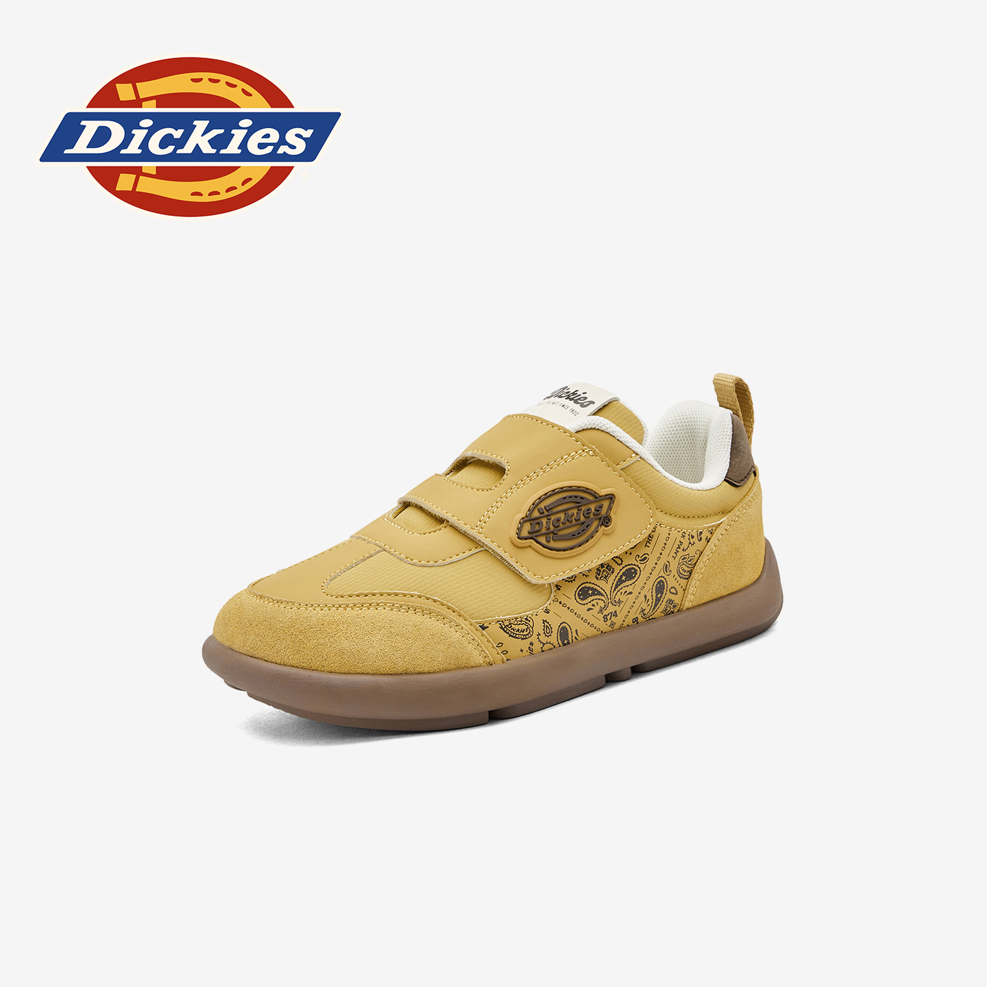 Dickies儿童德训鞋女童休闲板鞋2025新款男童中大童魔术贴运动鞋,童鞋/婴儿鞋/亲子鞋,运动鞋,淘宝优惠券,粉丝福利购,淘宝优惠卷