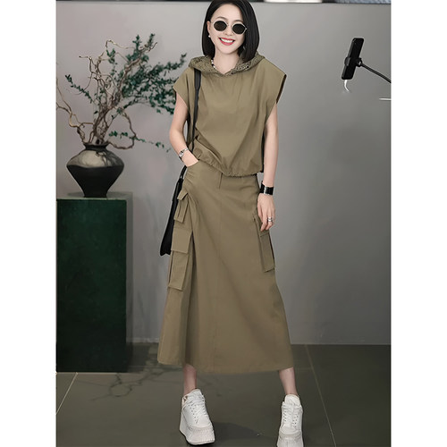 聚酯纤维2025年夏季优雅气质套装