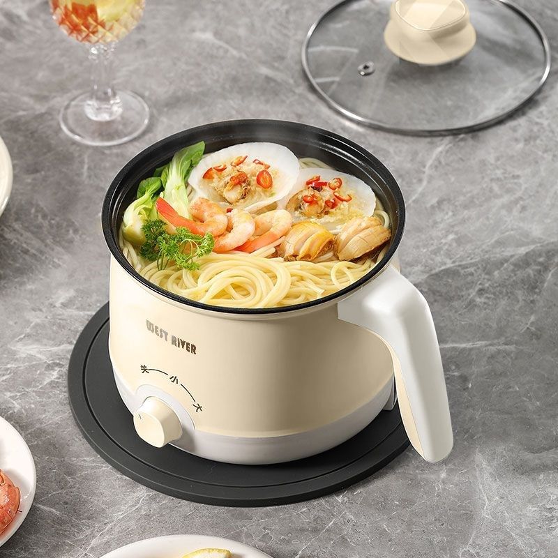 德国全自动蒸煮一体小电煮锅多功能电火锅学生宿R舍煮面电锅电炒,厨房电器,电煮锅,淘宝优惠券,粉丝福利购,淘宝优惠卷