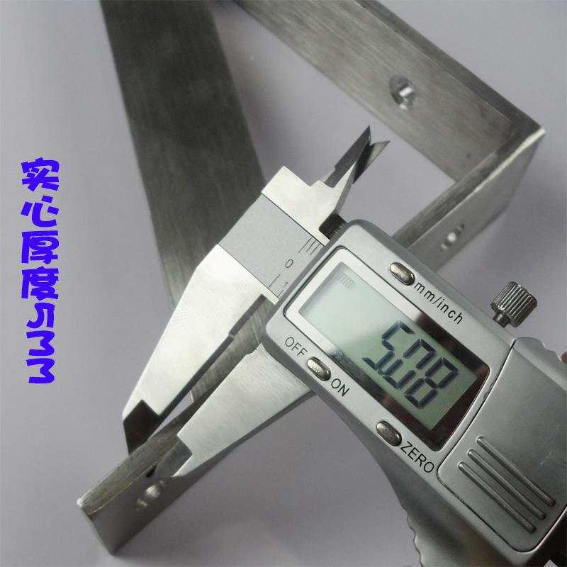 实心3加厚04不锈钢三支架台盆角支撑架墙隔板壁无品牌/挂架可定上