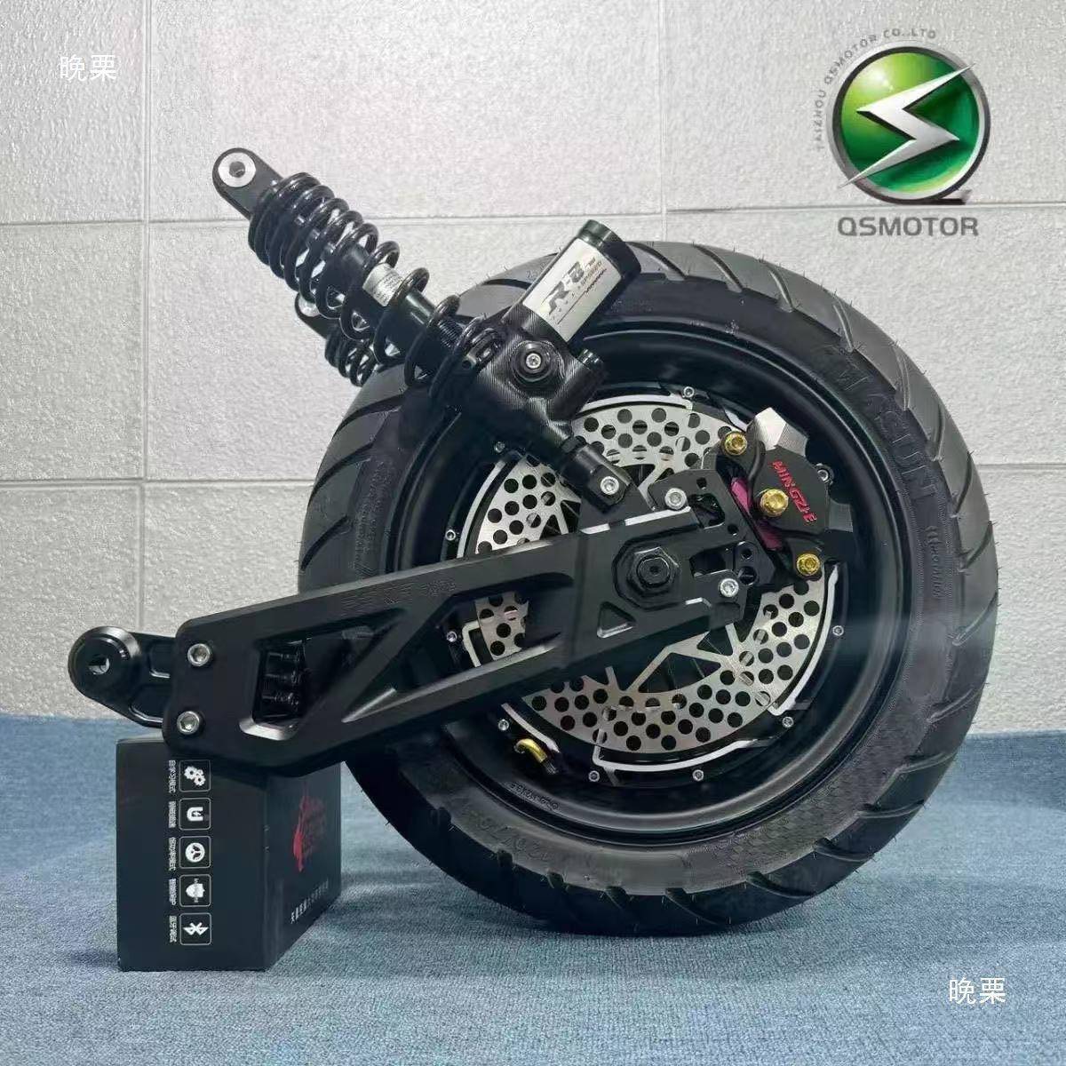 A0n九0号300W0W全电机套顺装12寸电98摩电机平叉Ke大功率直上后轮