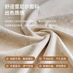 零奶油风尼尔绒沙布发电动功能沙发床靠墙可伸雪缩太空舱TAG智能