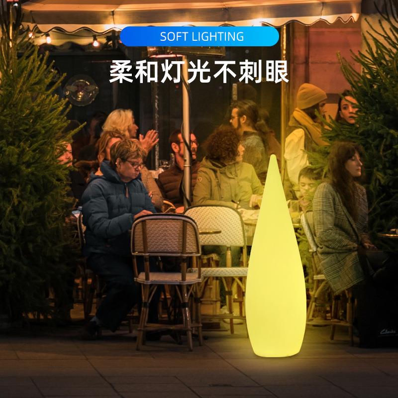 户外发光水滴灯水围落灯太阳能庭院灯草坪露营氛SDLDD-1灯营地地