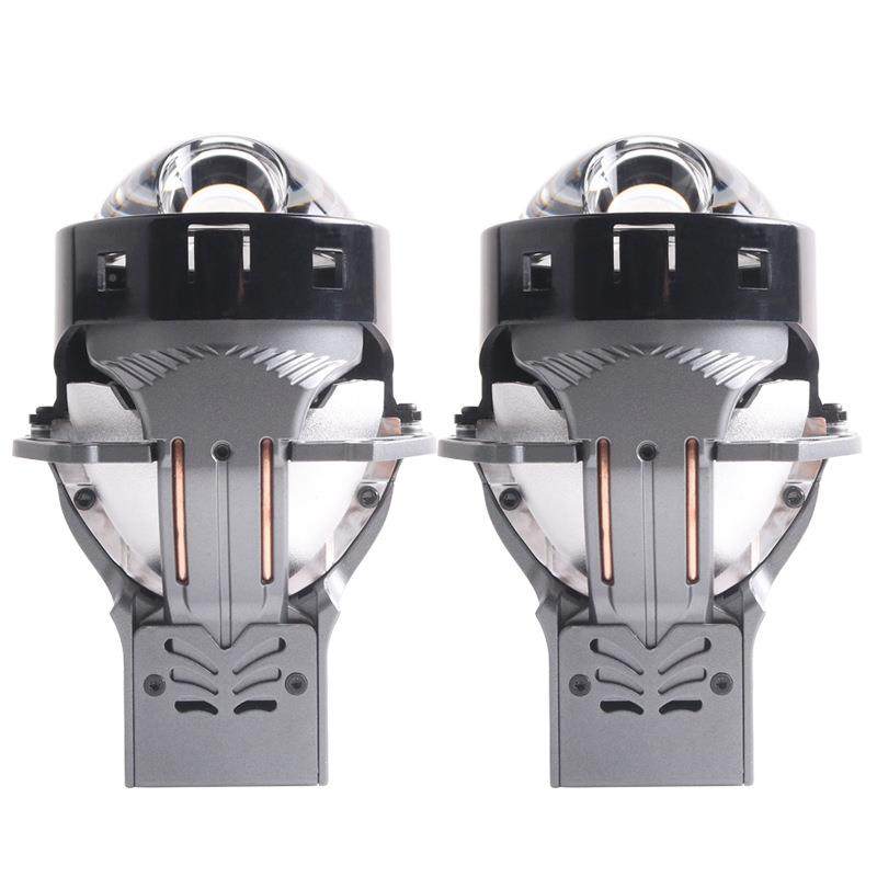 三为车灯SANVI3寸A灯12LEDA12Led双光透镜大8瓦5500K0直射高亮车