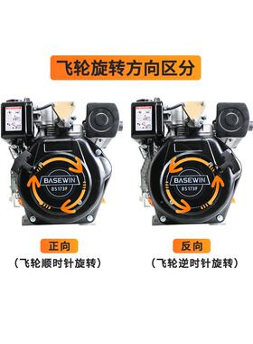 新1款六爪风柴油旋耕29203微耕冷机免拉手摇启器170F17动8F86F配