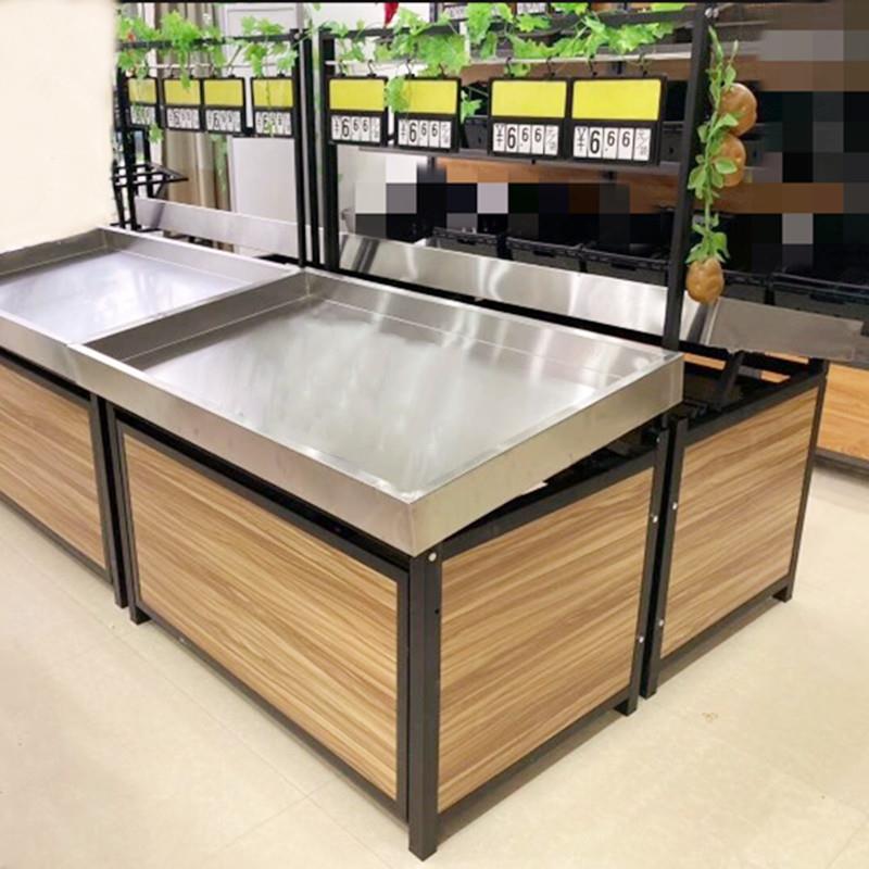 8店果蔬多架蔬子不锈层钢果生鲜水果商用超市架展j示架水果265g3