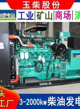 25千瓦柴油发电机2玉柴YC6MK400L-D220发电机组7SDG-250Y5kw