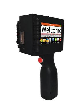 Z动K1684S智能手持喷墨码25m机m大字符盒全自zk1684s日期打码机