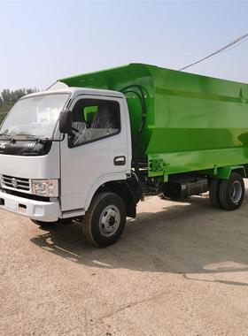 牛羊草饲17723青频储省工投料车刮板草式撒料车工作视撒车维护方