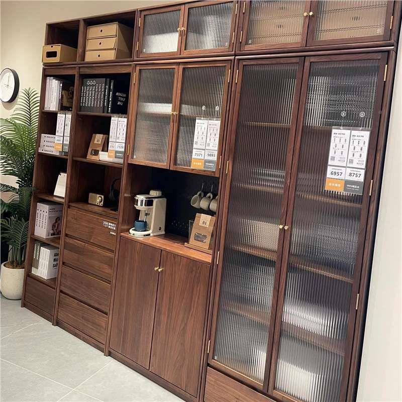计款师新中式设.3261455全屋乌金木整体客厅实木置物书柜储柜别物