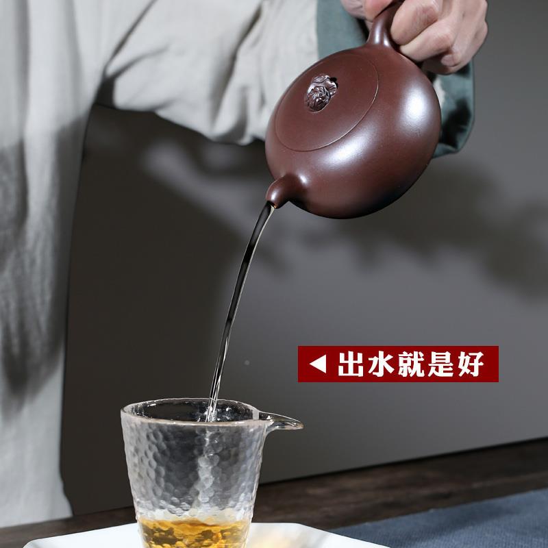 xyt宜兴手紫砂壶全工泡茶茶壶具无品牌/装套家用壶名家李新生远