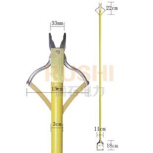 电老工维修带电作柄业WHT专用绝缘虎钳铁头长尖嘴钳工自锁具式 操