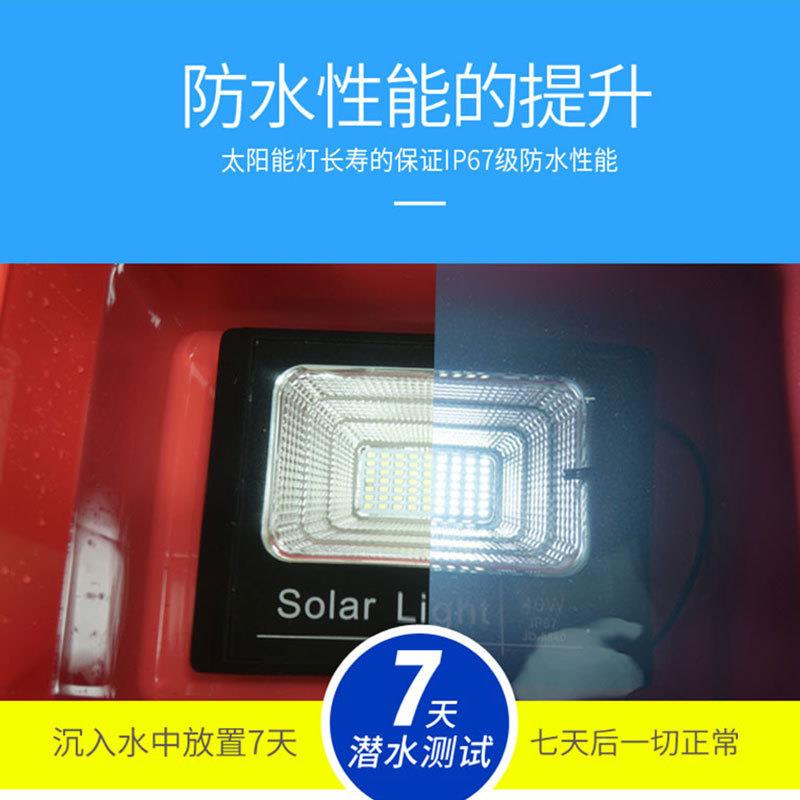 JD点防太阳能投光户外水庭院照明灯农劲村J灯INDI88LAN家用太阳能