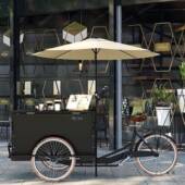 美夜市摆推车摊夜倒骑市驴三轮餐车食流动小吃摊位车985可骑行售