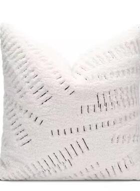 板酒房抱样枕轻奢简约现代软沙发客厅靠垫WFD方枕样装板间店抱枕