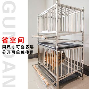 下蛋鸡笼家用养殖笼特大号鸡舍阳台养鸡圈户外多层不锈钢笼子