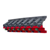 彩绘小号特厚免架子仿古屋檐w树脂瓦中式 一体庭院围墙门头窗户装