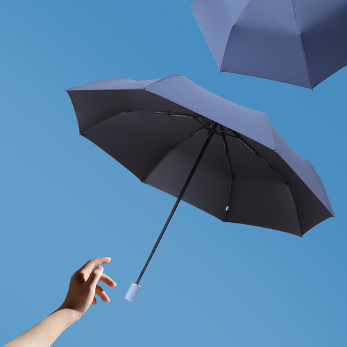 雨伞加大加固折叠晴雨两用伞黑胶遮阳伞男女太阳伞简约Z纯色大号
