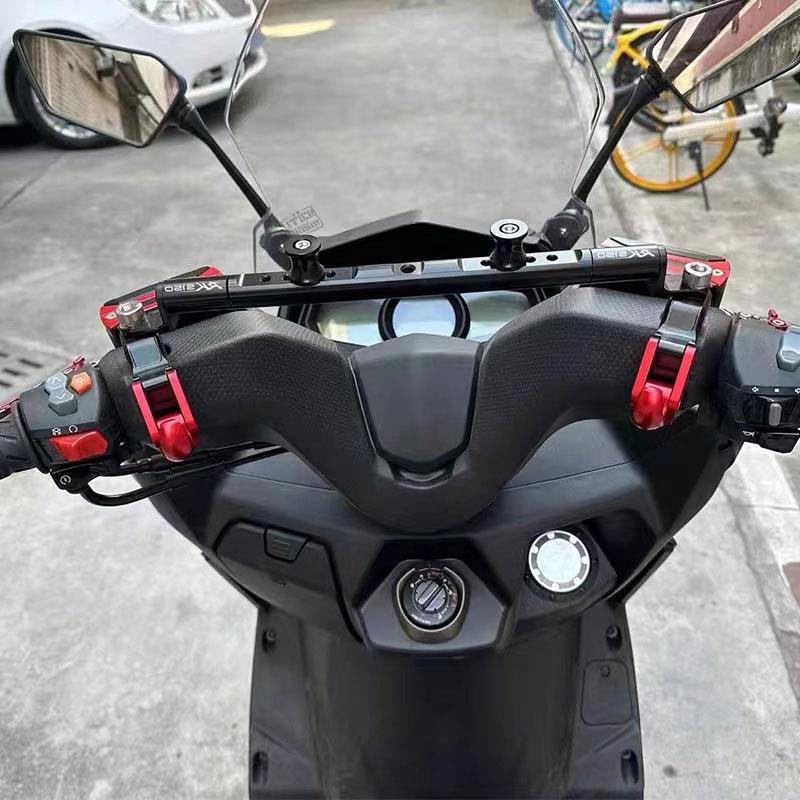 适用光阳Racing H150 RKS150 改装多功能导航平衡杆 折叠置物挂钩