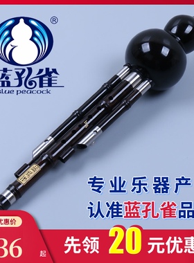 葫芦丝 云南 黑檀木专业演奏型葫芦丝 FDC降BGF调 民族乐器 学生