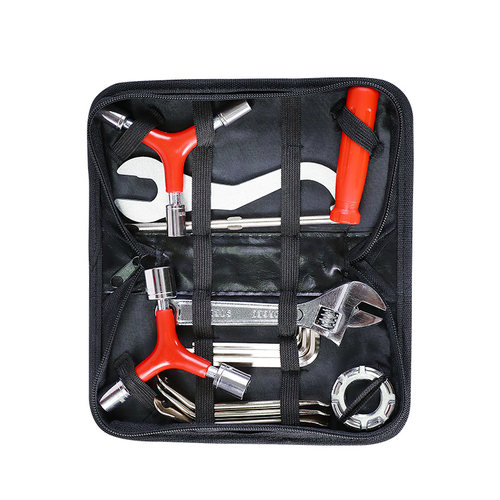 自行车工具套装山地车补胎工具包单车维K修便携式多功能修车组合