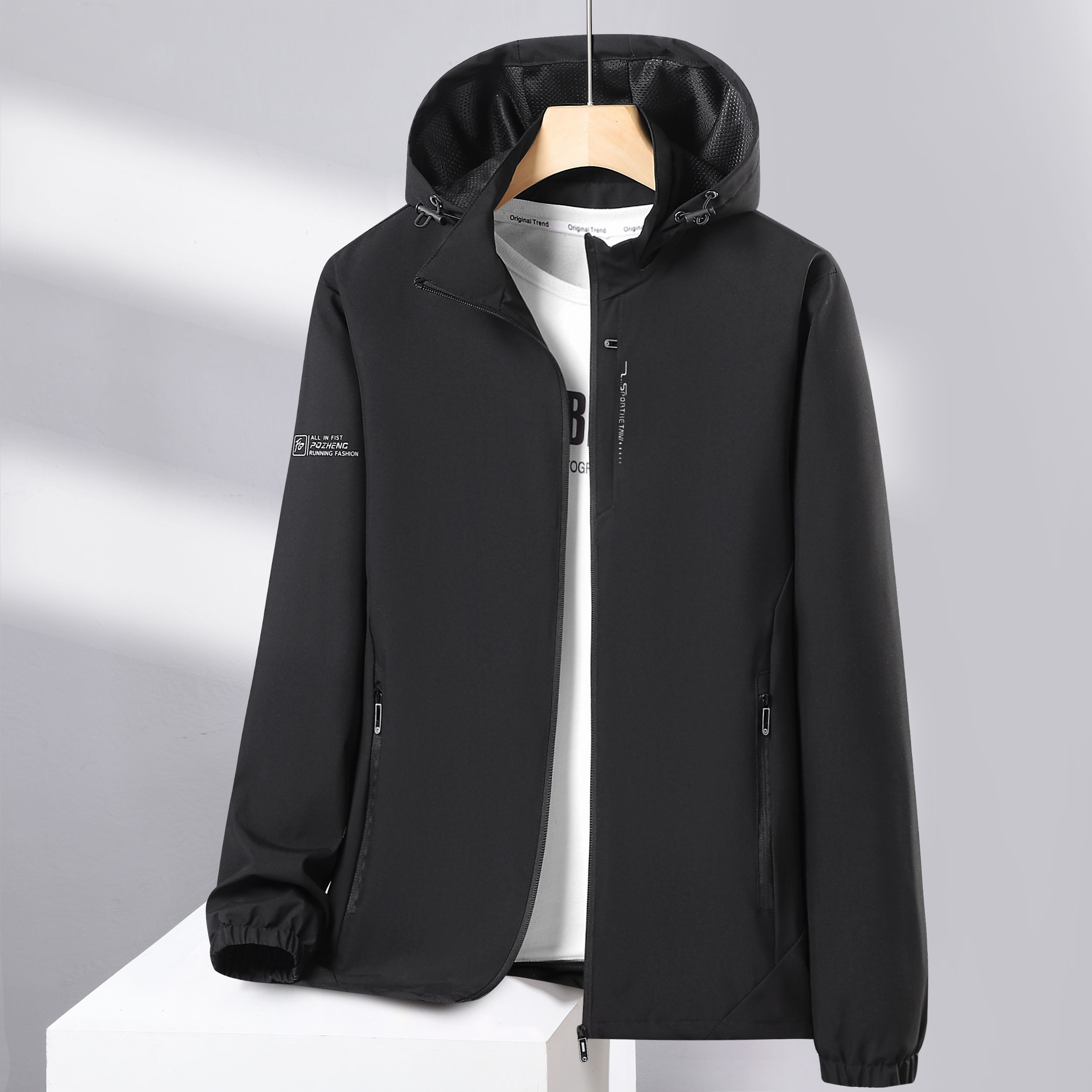 路西哲五防双层秋冬时尚冲锋衣