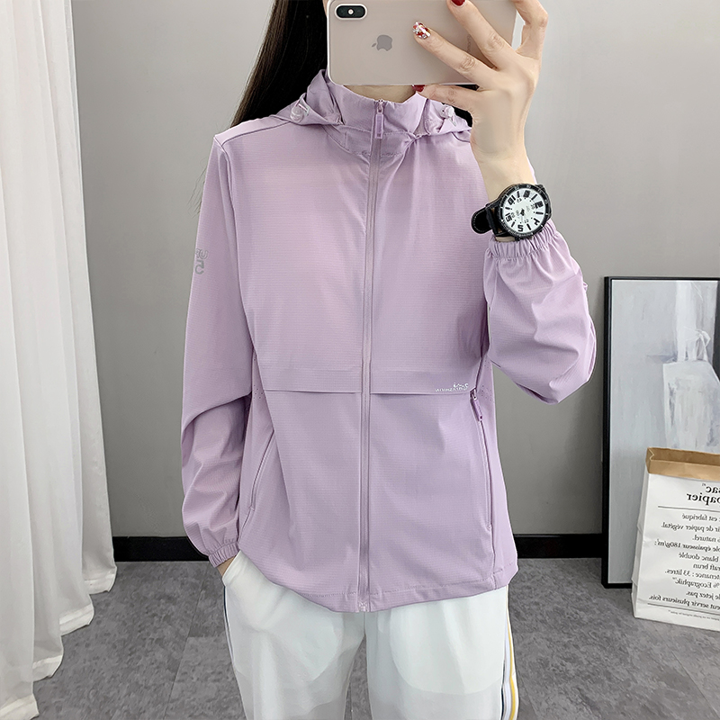 冰丝防晒衣女款夏季2025新款防紫外线户外透气轻薄防晒服冰感外套