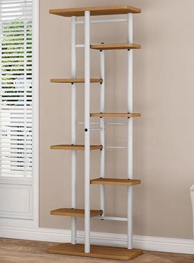 花架子客厅地式置物架台简约落现XCF3232代阳花盆架铁艺植摆物放