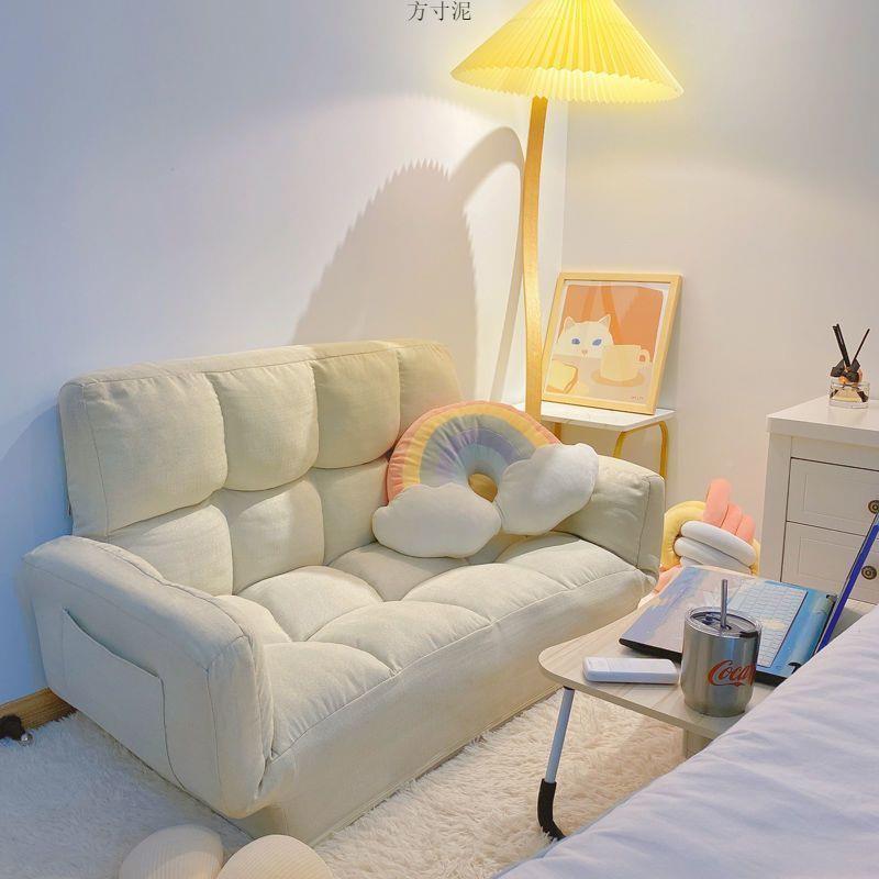 油见详情风床沙发小奶型客厅家用折叠沙发可躺多功能简户易双人布