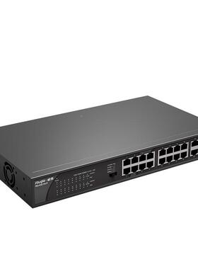 锐捷（R线无品牌/uijie）1口交换机6非网管网线分器RGo-ES118-P百