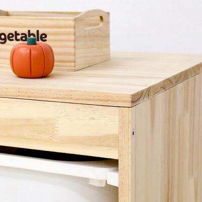 厂家直具销实玩收纳柜木儿童房分类整理大量抽屉式容玩PQG具收纳