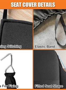 汽车坐垫销雪佛脏兰库罗T28353德皮卡座椅套专用汽座车椅热防套