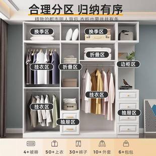 禄恒通实卧木衣品质环保组合衣橱带柜梳LXQ妆深室台家用出租房用