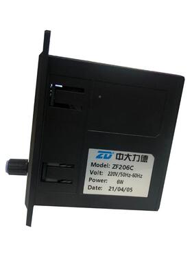 中力BCU德交流电机调速器6-120W力矩制数显速ZF206C驱动马大达控