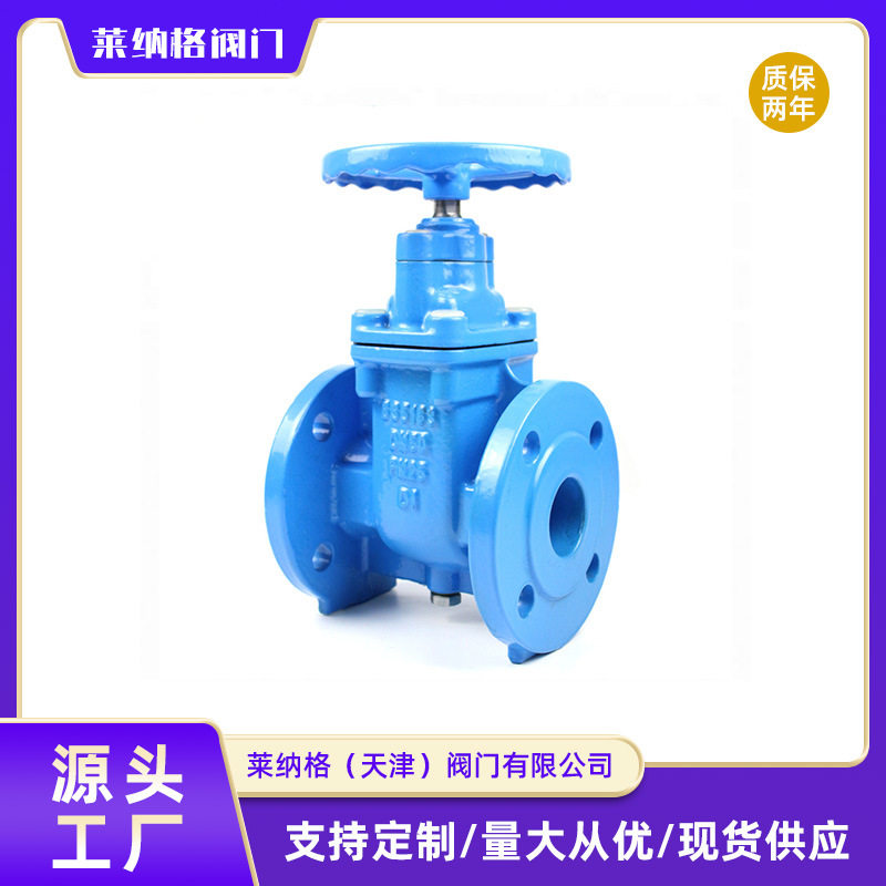单向球墨铸铁暗杆法兰闸阀缓闭