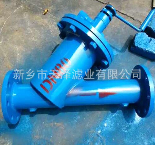 手摇刷式法兰铸钢过滤器