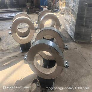 耐热酯高温蛭石隔管托大口吊WXT径聚氨保冷托内外滑动导向支架