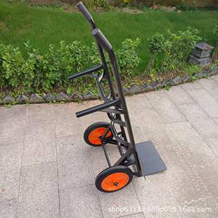 7搬运手推油桶车架式两油桶车手拉油桶车4站油50XODkg油桶车轮桶