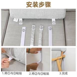 沙发枕头靠枕圆柱枕护颈加高客厅办枕室公F7M957T5孕妇垫腰海绵沙