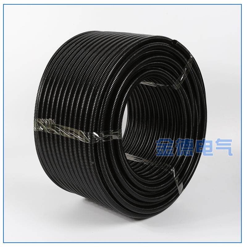 PA尼龙阻燃波纹管p788e塑黑色穿线耐高温料汽车束线电电缆保护线