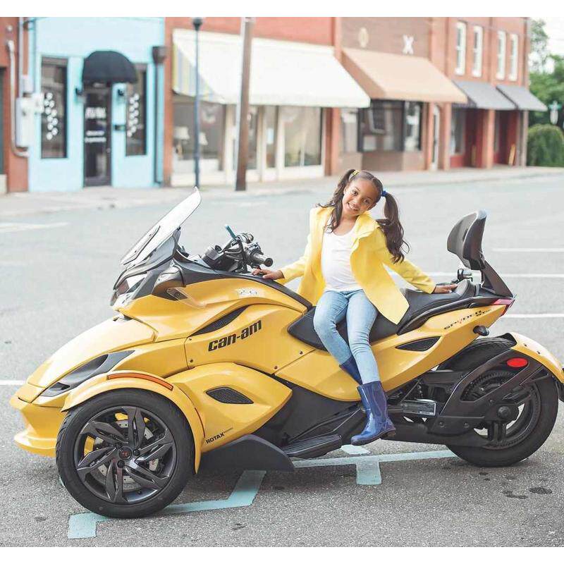 进口brp庞巴迪f3s倒三轮越野沙滩大排量重机金翼巡航踏板摩托车