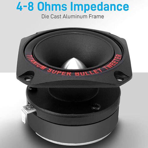 PRO-DE254高品质70磁8欧姆高音头3寸高音喇叭4欧20W