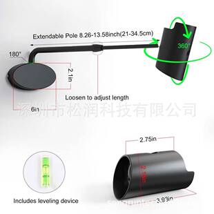 21-34cm图片灯带摇控三色温RGB颜色墙壁油画灯长续照画灯led灯