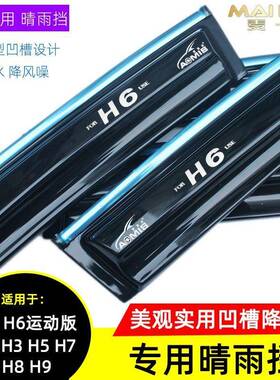 H奥美斯新哈弗HECB6动版H1H23/H5/H7/H8/H9长城雨遮运晴雨板汽车